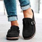 Georgia Women’s Comfort Clogs – Ergonomic Slip-On Sandals with Adjustable Buckle