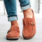 Georgia Women’s Comfort Clogs – Ergonomic Slip-On Sandals with Adjustable Buckle