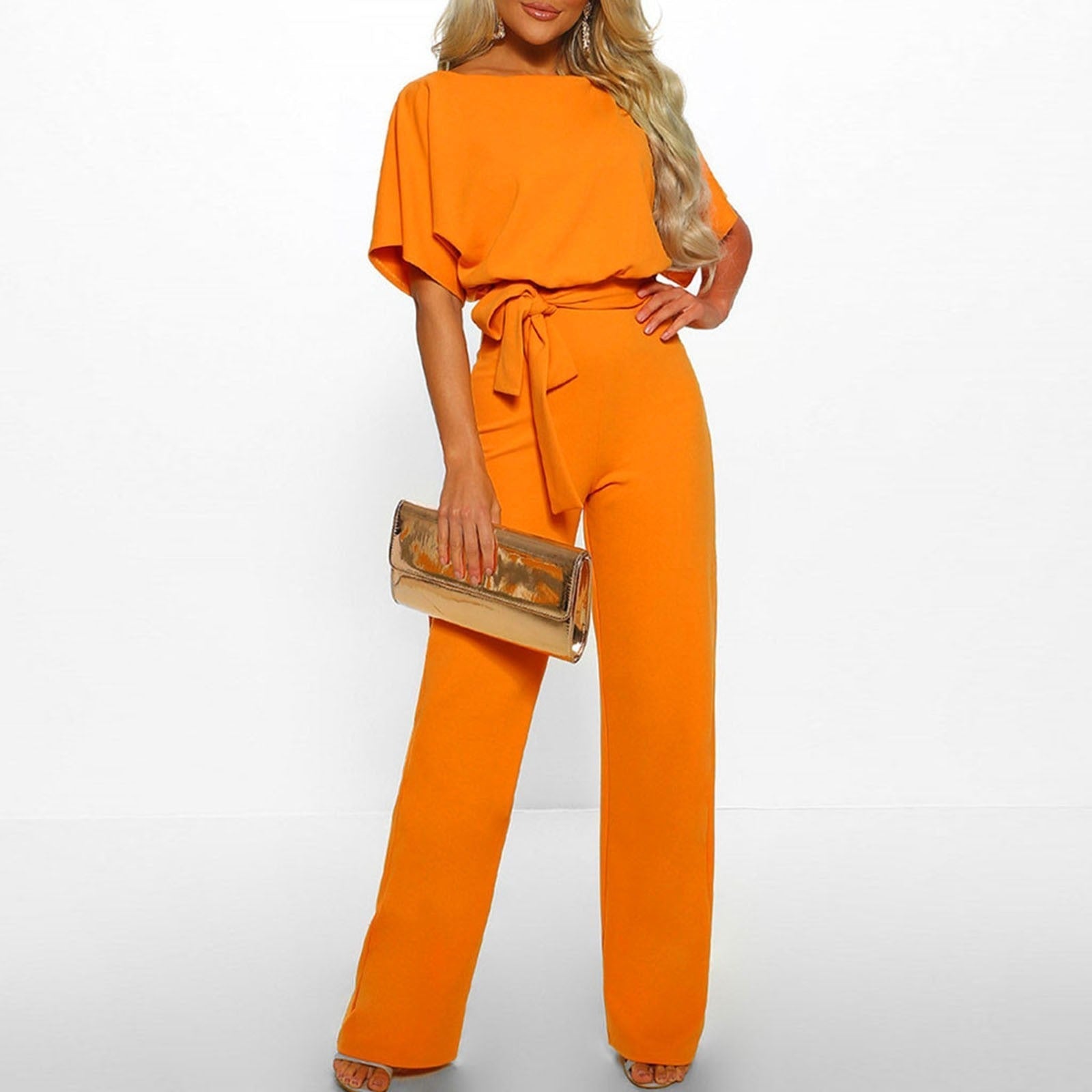 Julie Women’s Elegant Jumpsuit – Tailored Minimalist One-Piece with Comfortable Fit