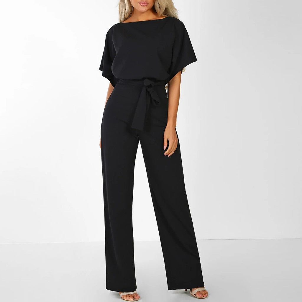 Julie Women’s Elegant Jumpsuit – Tailored Minimalist One-Piece with Comfortable Fit