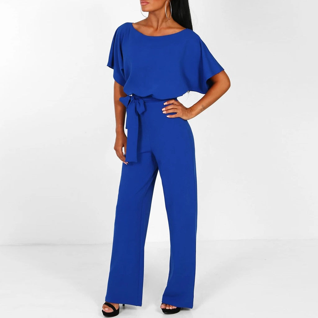 Julie Women’s Elegant Jumpsuit – Tailored Minimalist One-Piece with Comfortable Fit