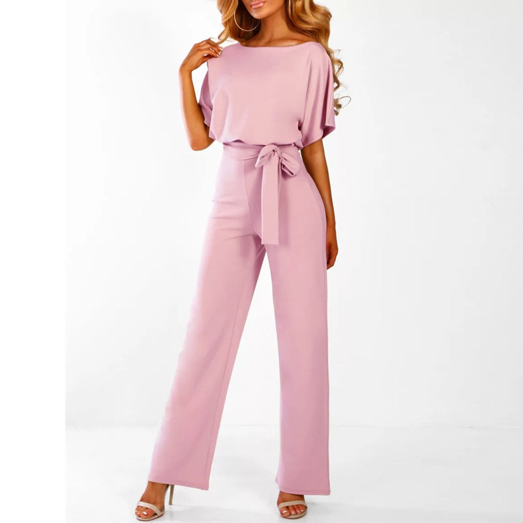 Julie Women’s Elegant Jumpsuit – Tailored Minimalist One-Piece with Comfortable Fit