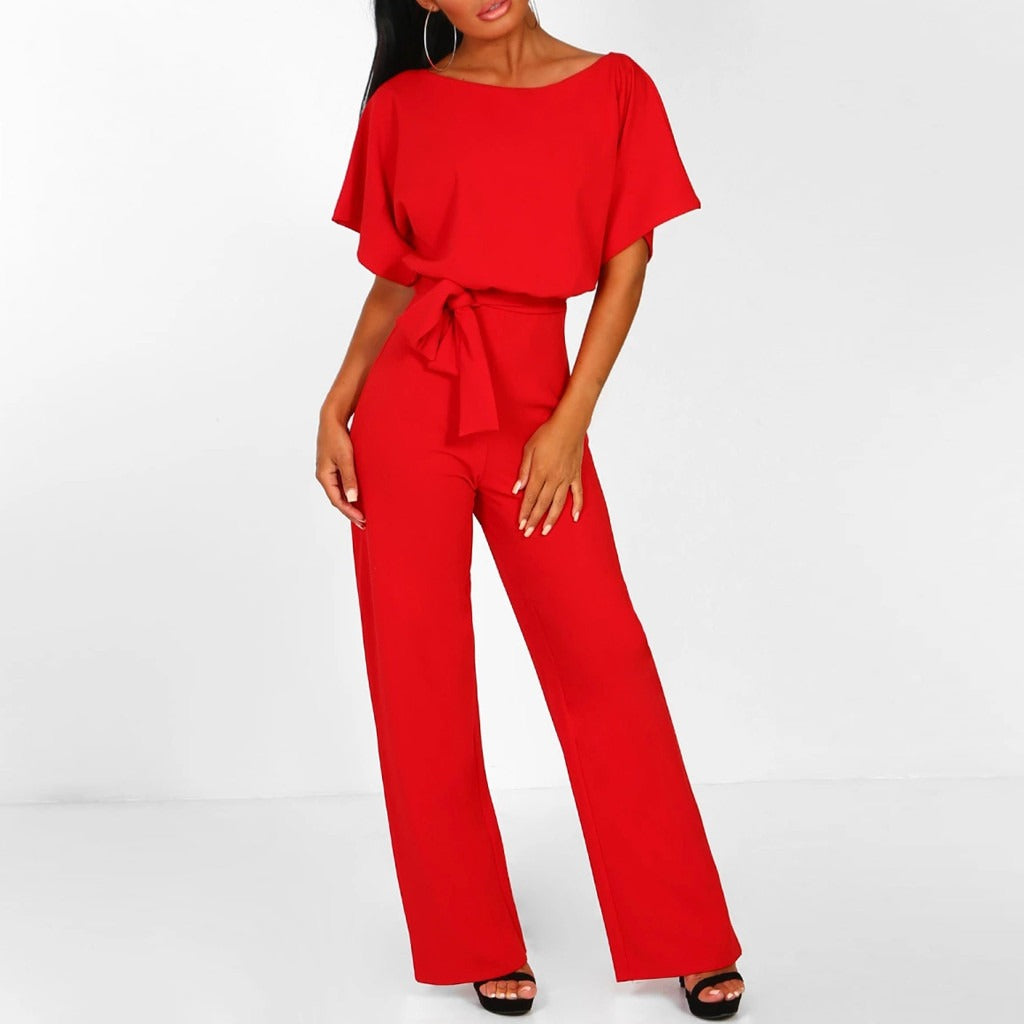 Julie Women’s Elegant Jumpsuit – Tailored Minimalist One-Piece with Comfortable Fit