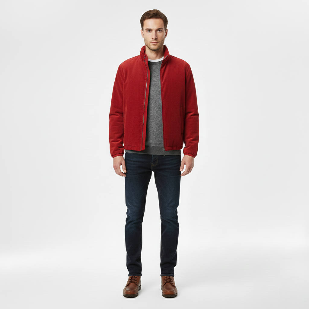 Jacke mit Reißverschluss vorne