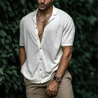 Leandro Men’s Linen Shirt – Breathable Summer Button-Up with Relaxed Fit