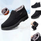 Ryan Men’s Winter Slip-On Shoes – Warm Plush Lining & Anti-Slip Sole Comfort