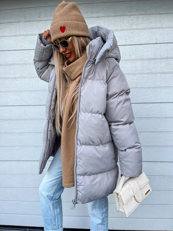 Sheila Women’s Winter Coat – Warm Hooded Long Jacket with Insulated Lining