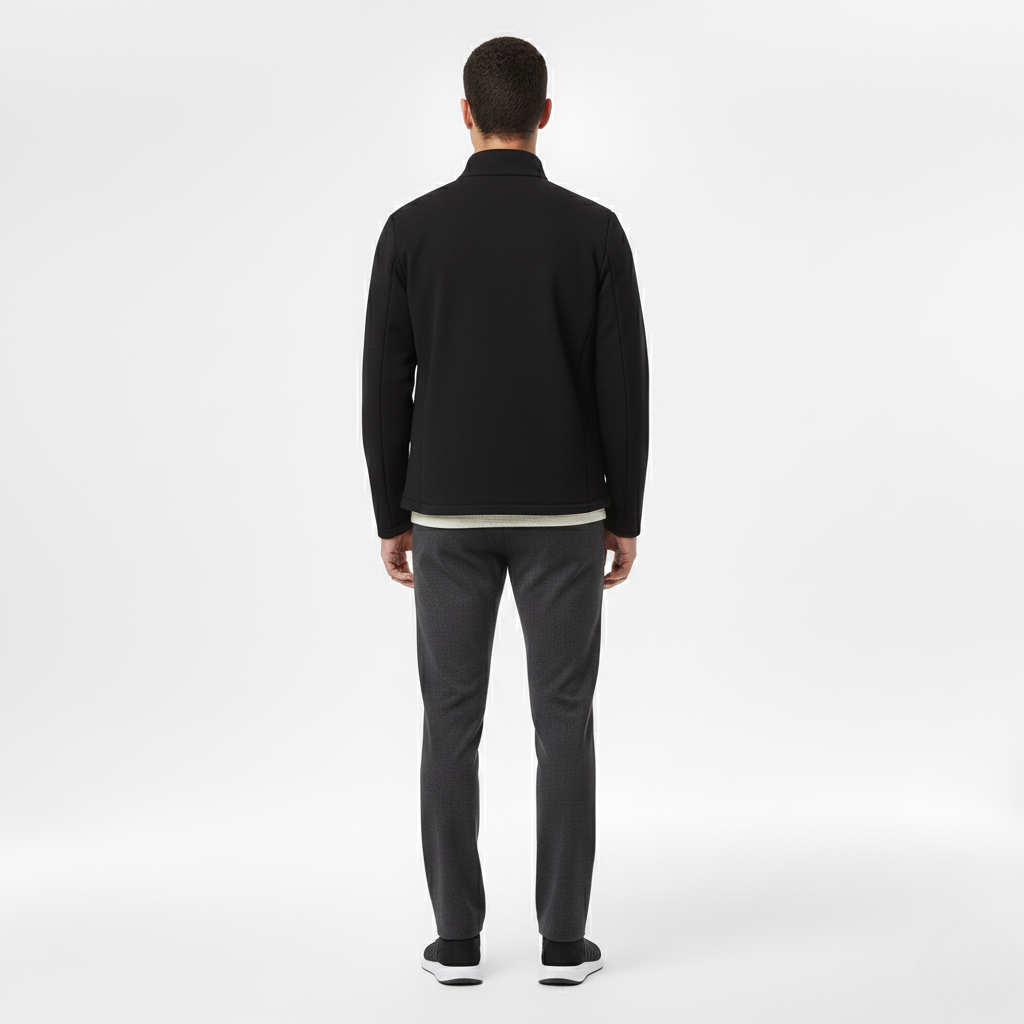 Lässige Jacke mit Reißverschluss