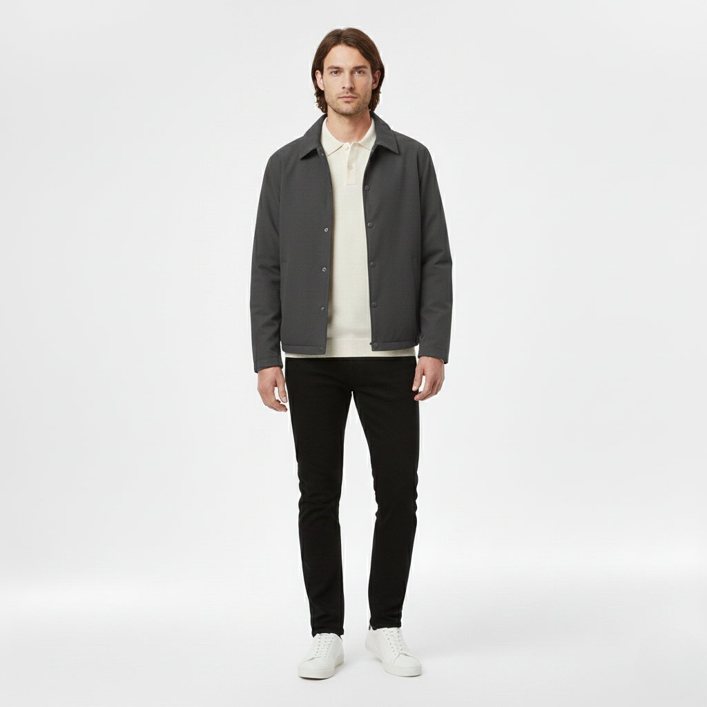 Jacke mit Knopfleiste