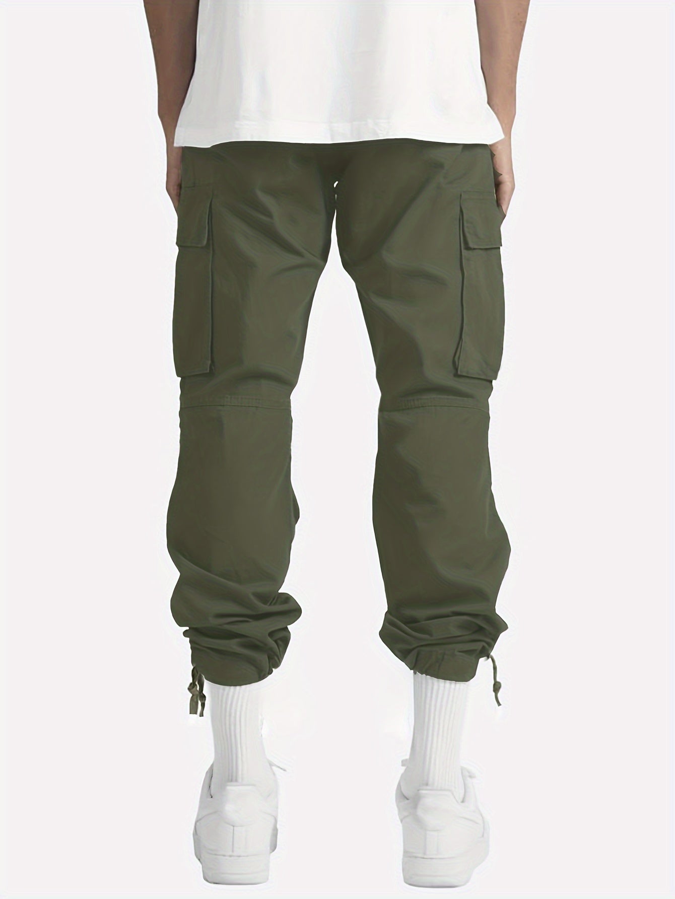 Tristan Men’s Cargo Trousers – Relaxed Fit Cotton Utility Pants with Cargo Pockets