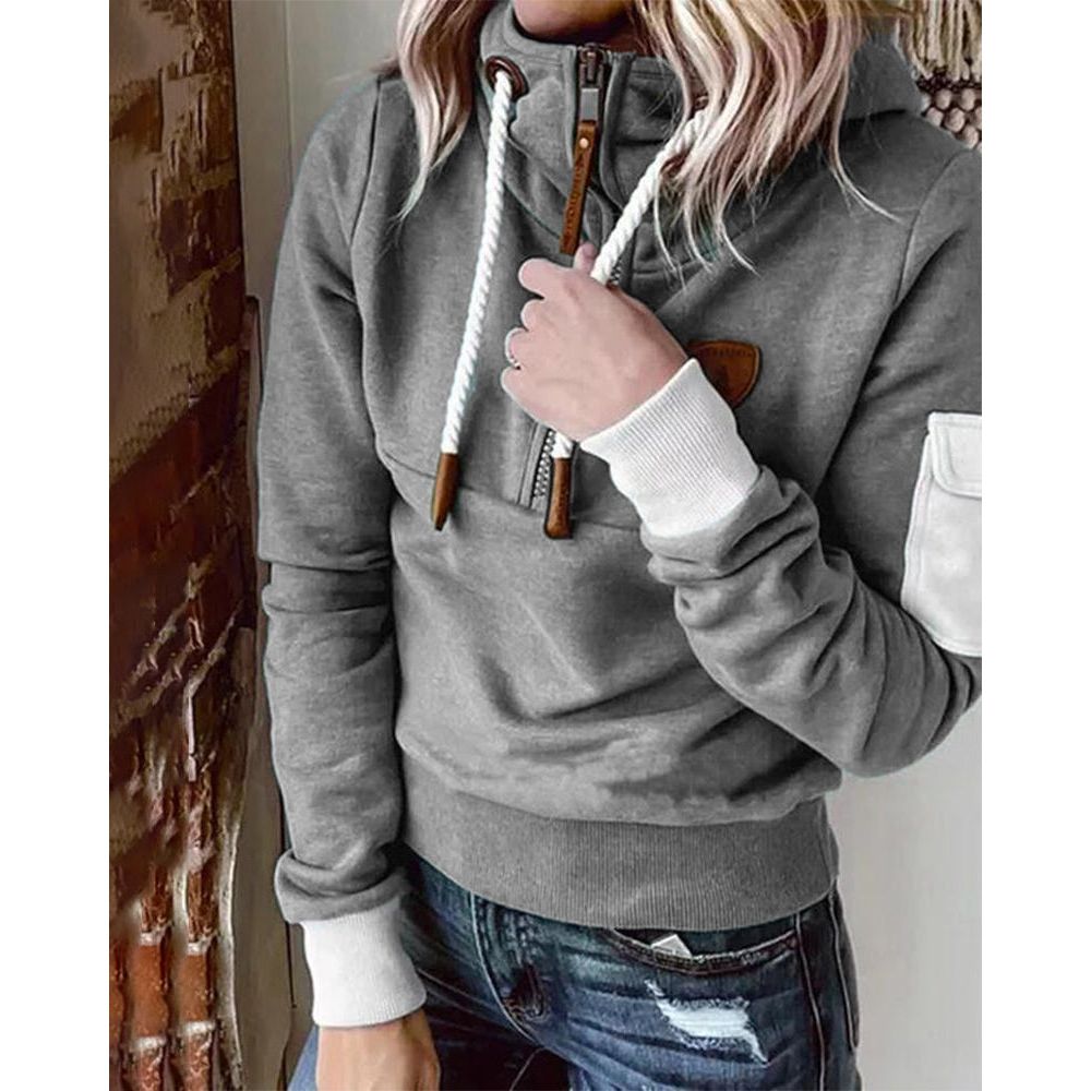 Aarohi Women’s Knit Hoodie – Soft Oversized Hooded Jumper with Relaxed Fit