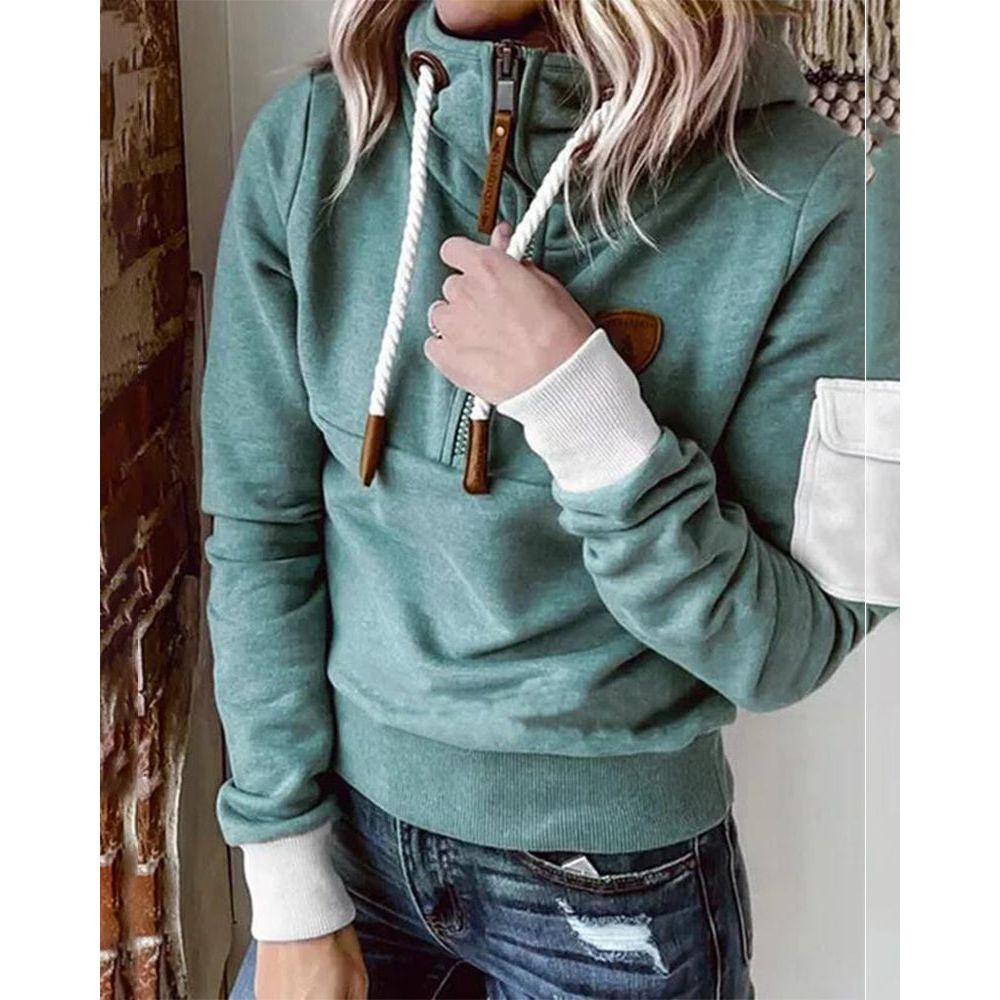 Aarohi Women’s Knit Hoodie – Soft Oversized Hooded Jumper with Relaxed Fit