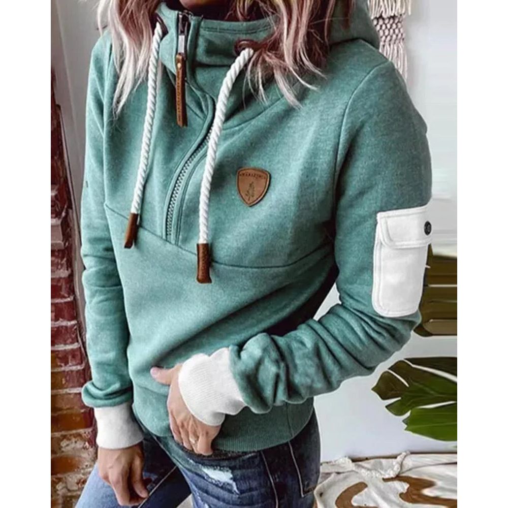 Aarohi Women’s Knit Hoodie – Soft Oversized Hooded Jumper with Relaxed Fit