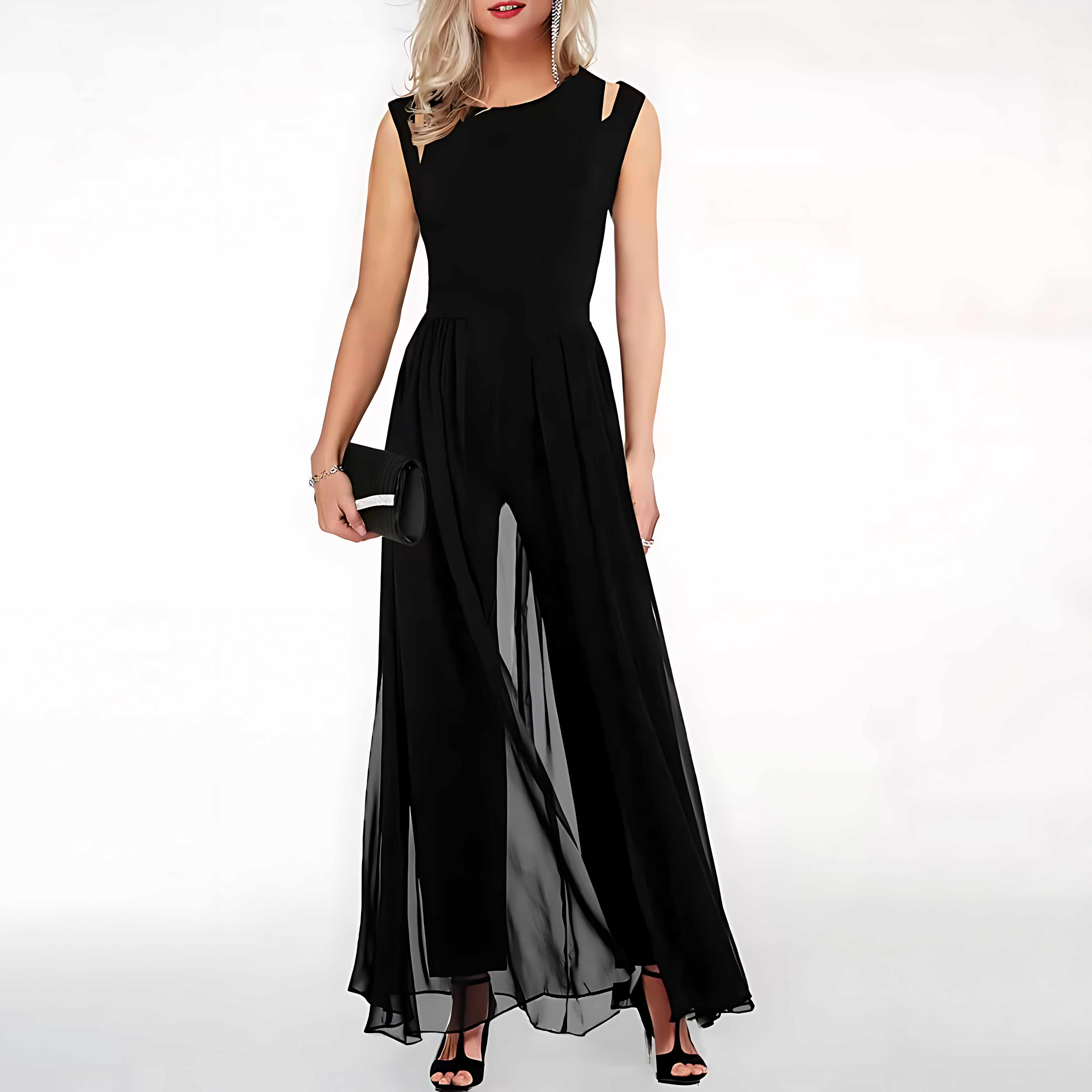 Nalani Women’s Jumpsuit – Elegant Cotton One-Piece with Flattering Tailored Fit