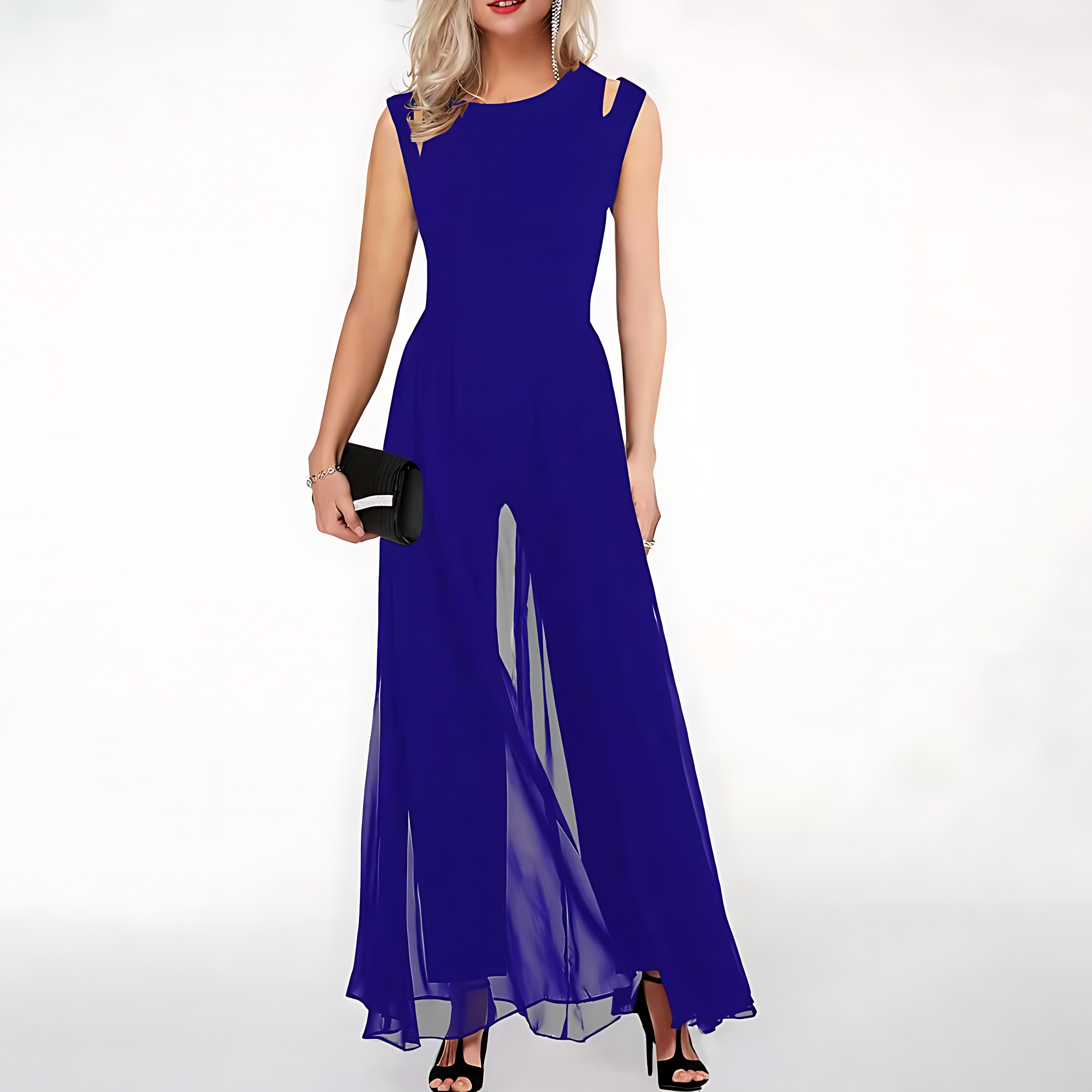 Nalani Women’s Jumpsuit – Elegant Cotton One-Piece with Flattering Tailored Fit