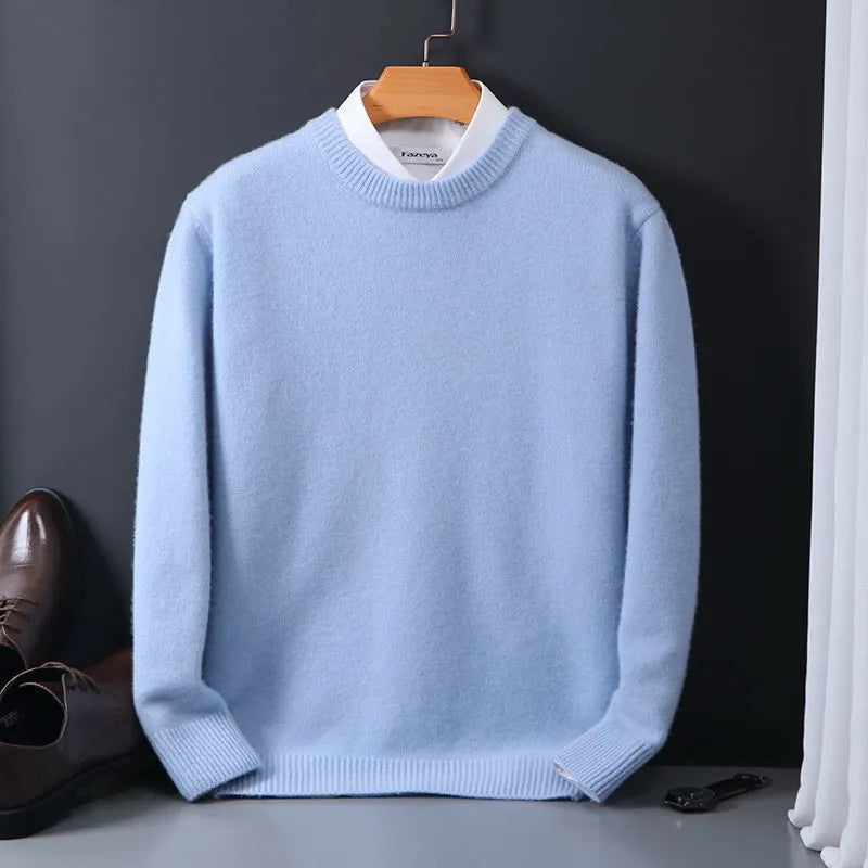 Jasper Men’s Cashmere Sweater – Premium Soft Knit Pullover with Classic Regular Fit