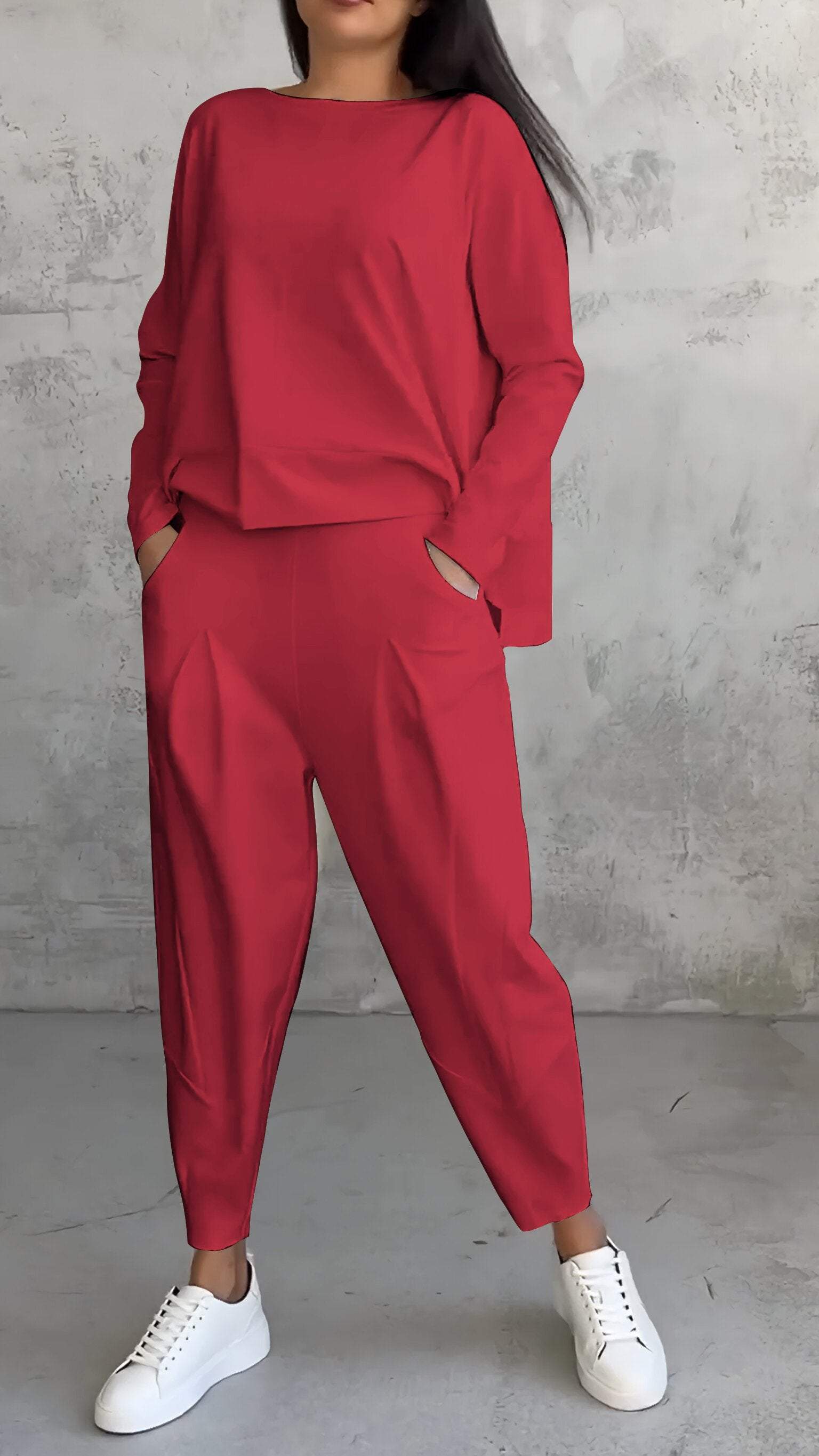 Emilie Women’s Elegant Co-Ord Set – Stretch Spandex Outfit with Flattering Fit