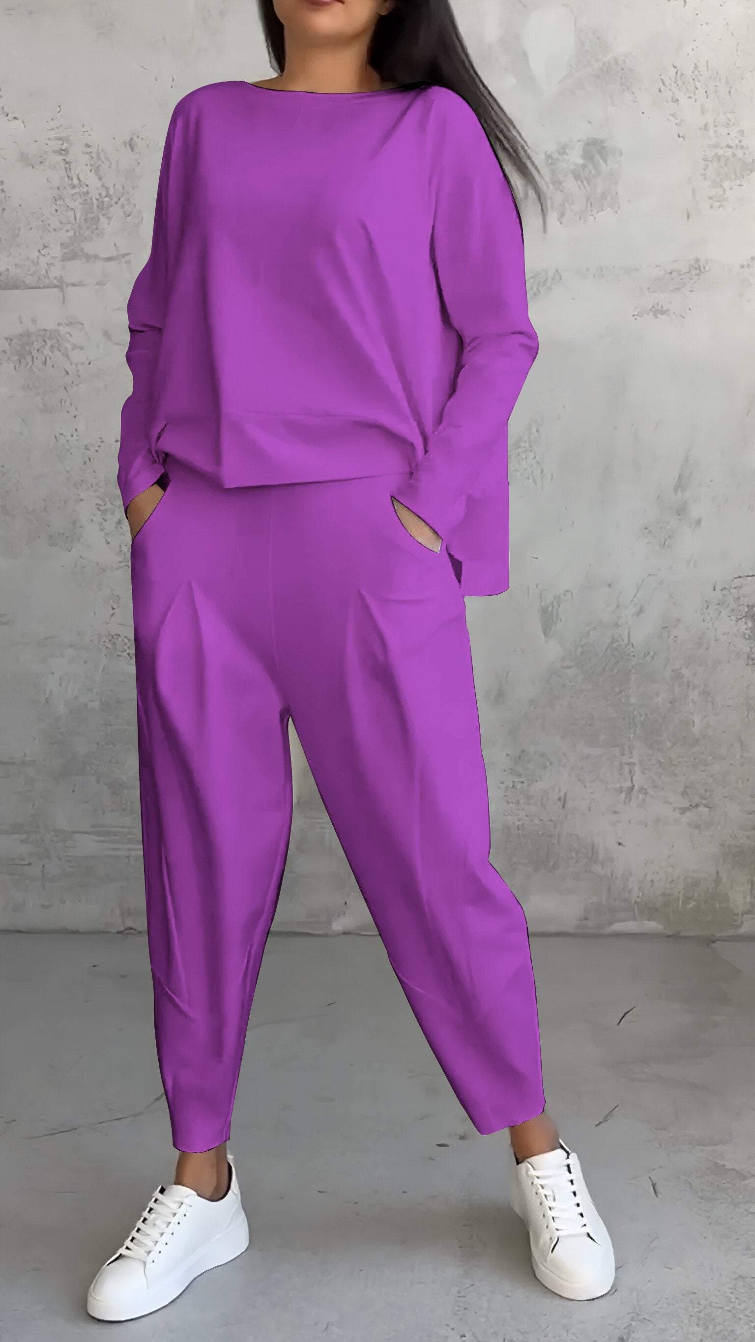 Emilie Women’s Elegant Co-Ord Set – Stretch Spandex Outfit with Flattering Fit