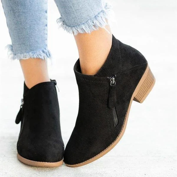 Kendall Women’s Boots – Leather Comfort Boots with Arch Support