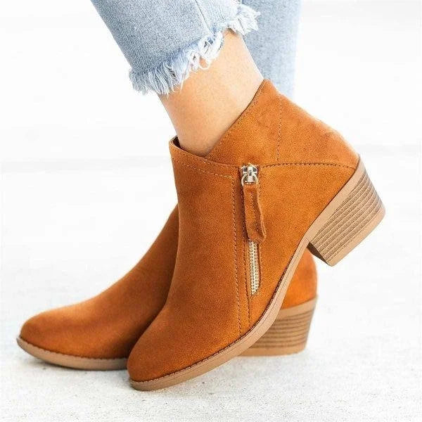 Kendall Women’s Boots – Leather Comfort Boots with Arch Support