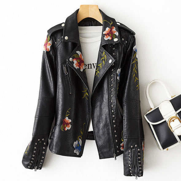 Helen Women’s Leather Jacket – Premium Genuine Leather Jacket with Elegant Tailored Fit