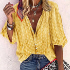 Billie Women’s Summer Blouse – Lightweight Breathable Top with Elegant Flowy Fit